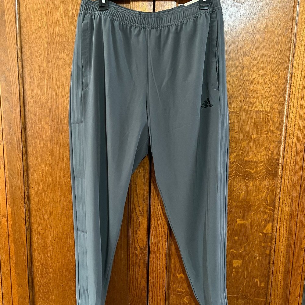 NWT Adidas Men's Pants, Grey, Size Large